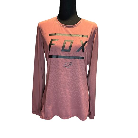 Women's Long Sleeve Mauve Fox Ripley Top, Size Large, EUC - Picture 1 of 2